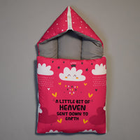 Baby Carry Nest - Heaven Design Pink Colour