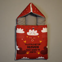 Baby Carry Nest - Heaven Design Red Colour