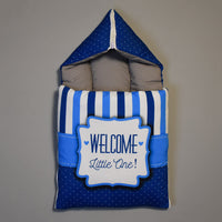 Baby Carry Nest - Welcome Blue Design