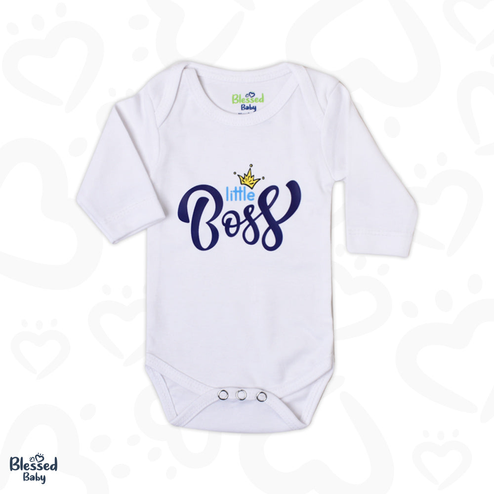 Baby Romper – Little Boss Design