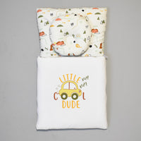 Baby Carrynest - Cool Dude Design with Pillow