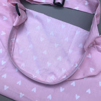 Feeding Apron / Nursing Cover – Pink Hearts Design