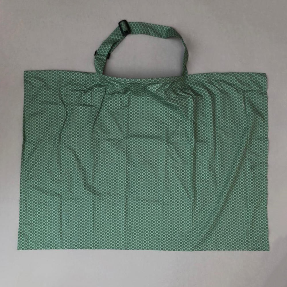 Feeding Apron / Nursing Cover – Green Texture Design