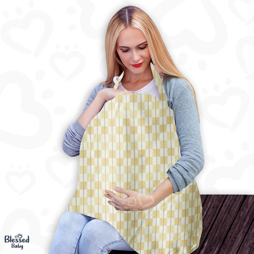 Feeding Apron / Nursing Cover – Square Design