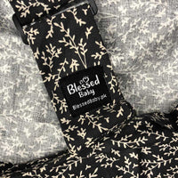 Feeding Apron / Nursing Cover – Grey Floral Design