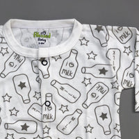 Night Suit For Baby – White Milk Design