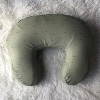 Nursing Pillow - Light Green Print