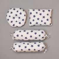 7pcs Bedding Set For Baby - Twinkle Blue Design