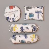 7pcs Bedding Set For Baby - Beep Beep Design