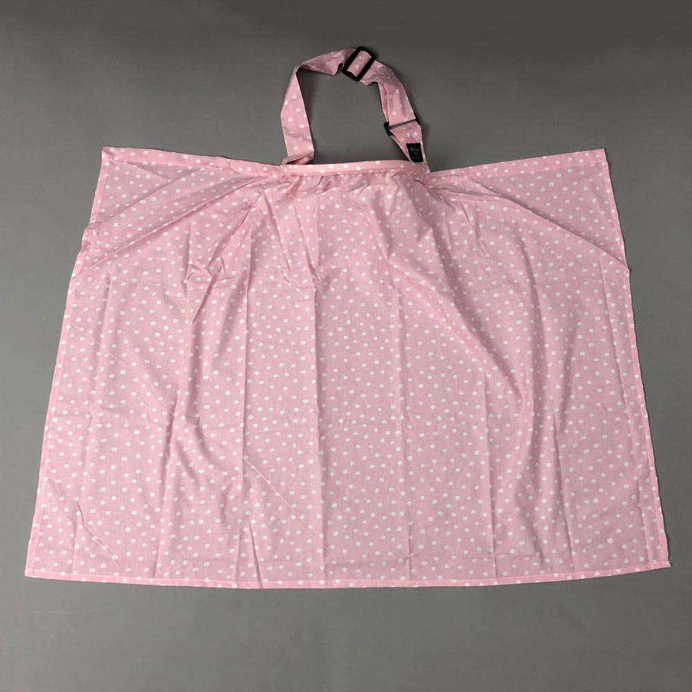 Feeding Apron / Nursing Cover – Pink Dots Design