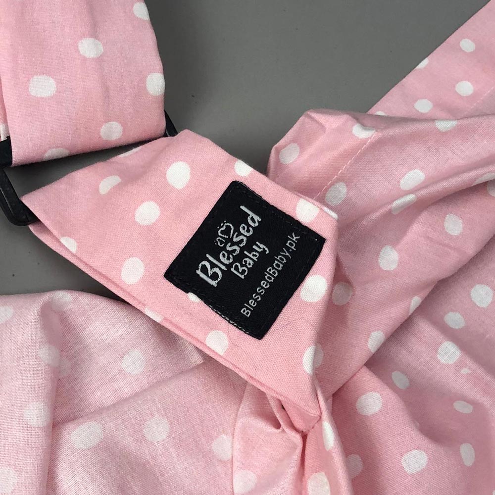 Feeding Apron / Nursing Cover – Pink Dots Design