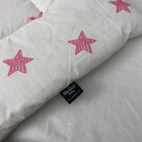 Baby Quilt - Pink Stars Design
