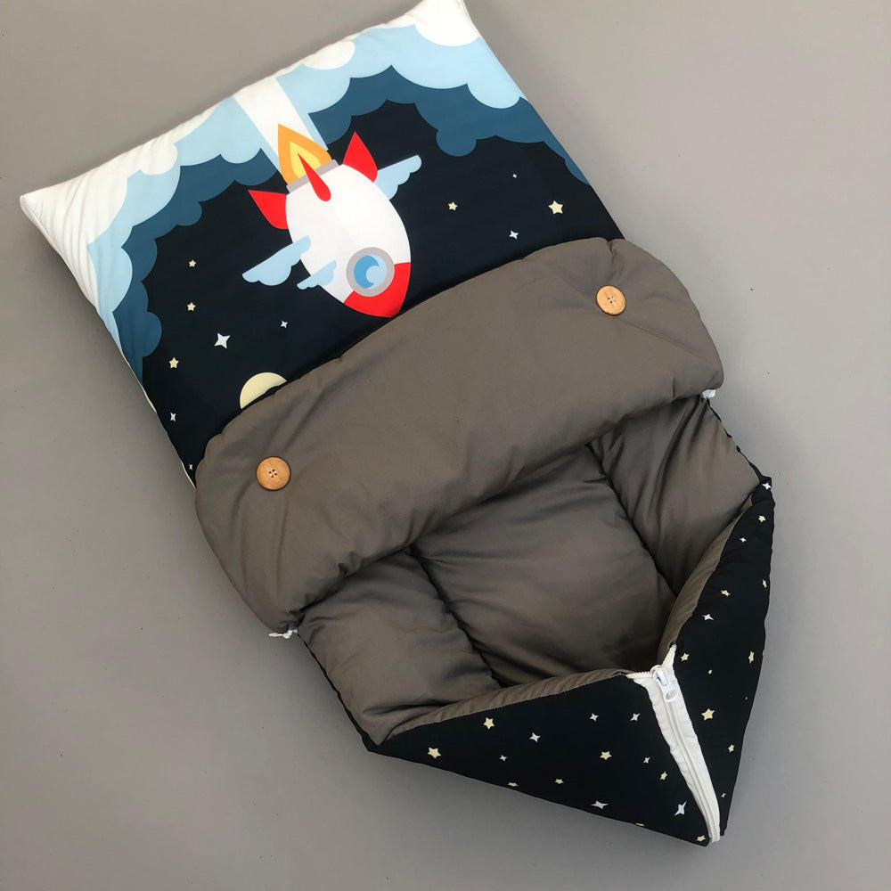 Carrynest Flap Design - Rocket Theme