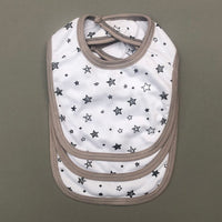 Baby Bibs - Star Design - Pack Of 3