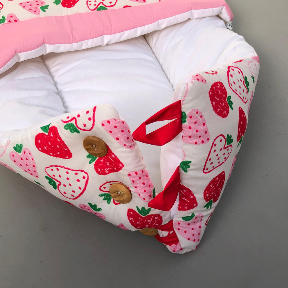 Baby Carrynest Strawberry Design