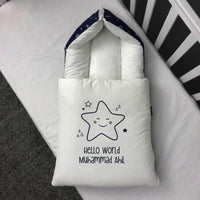 Baby Carry Nest – Customized Name Twinkle Blue Design