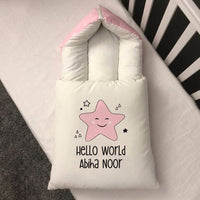 Baby Carry Nest – Customized Name Twinkle Pink Design