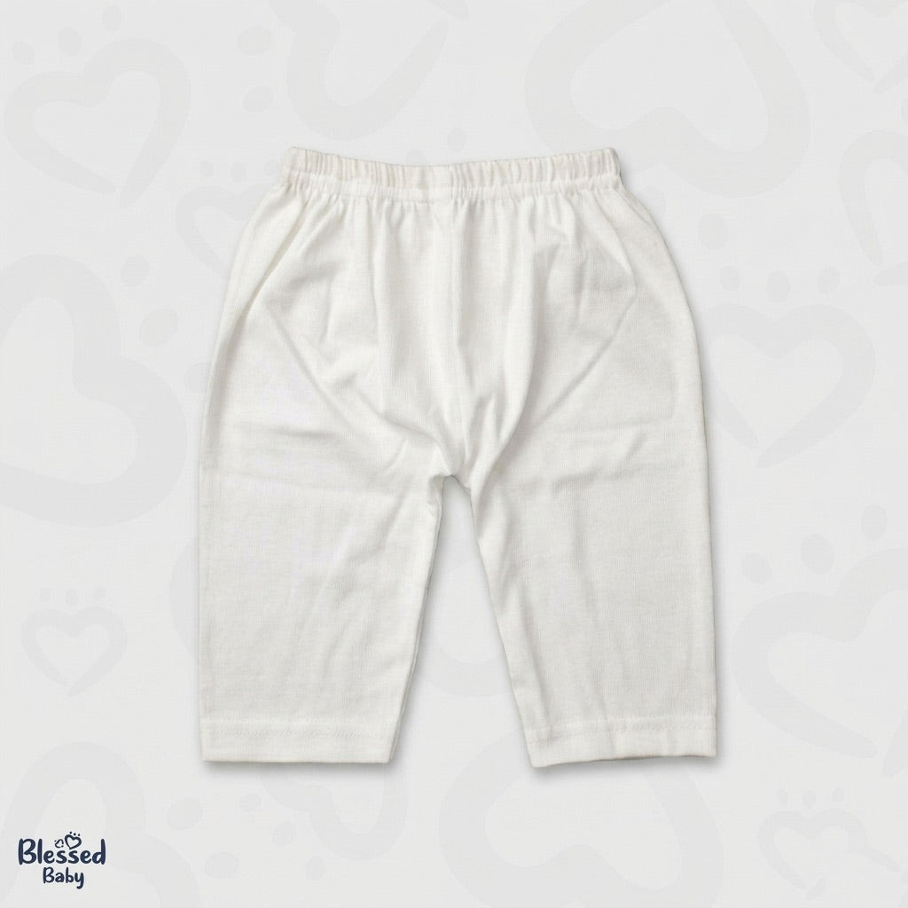 Pajama For Baby - White Colour