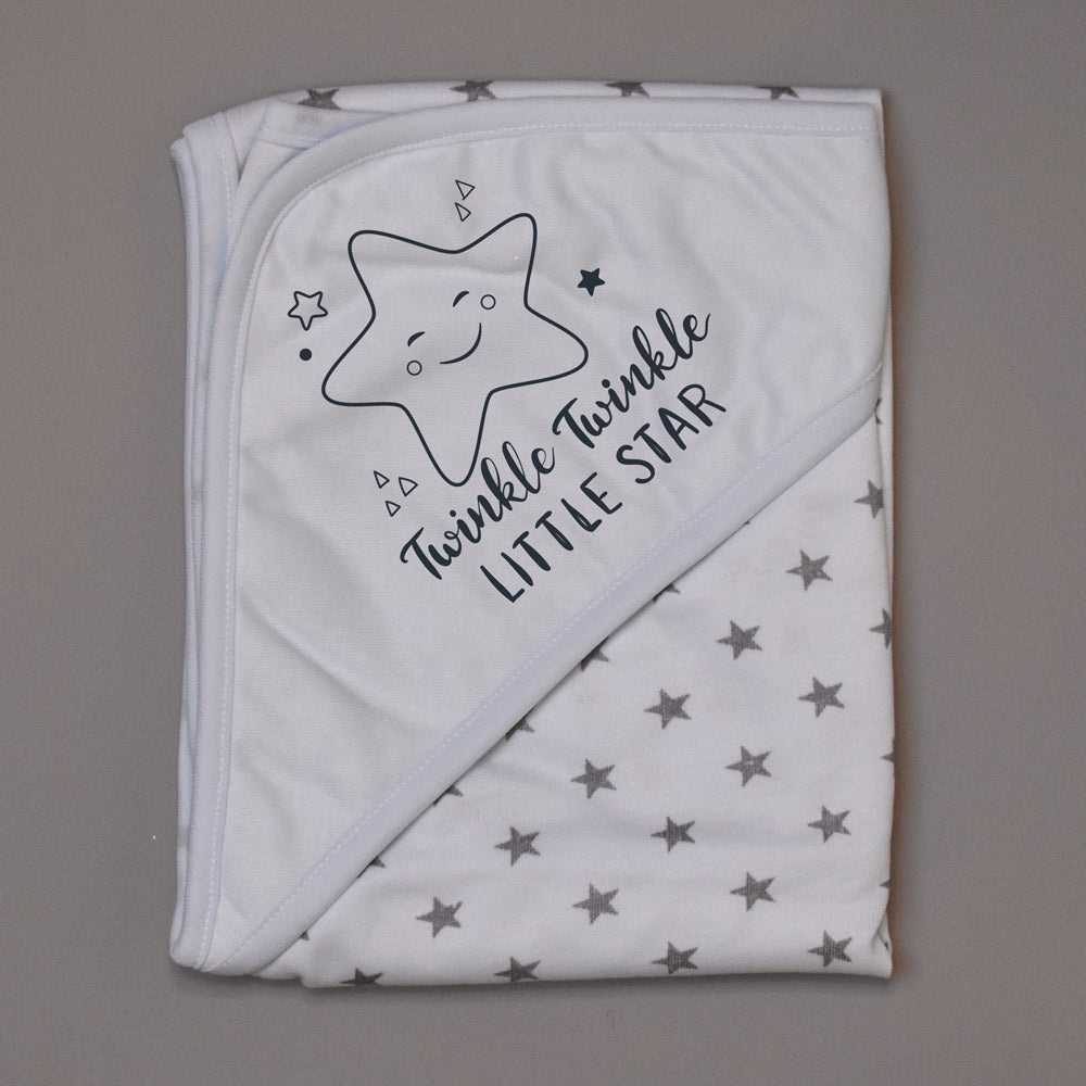 Wrapping Sheet Star Light Blue