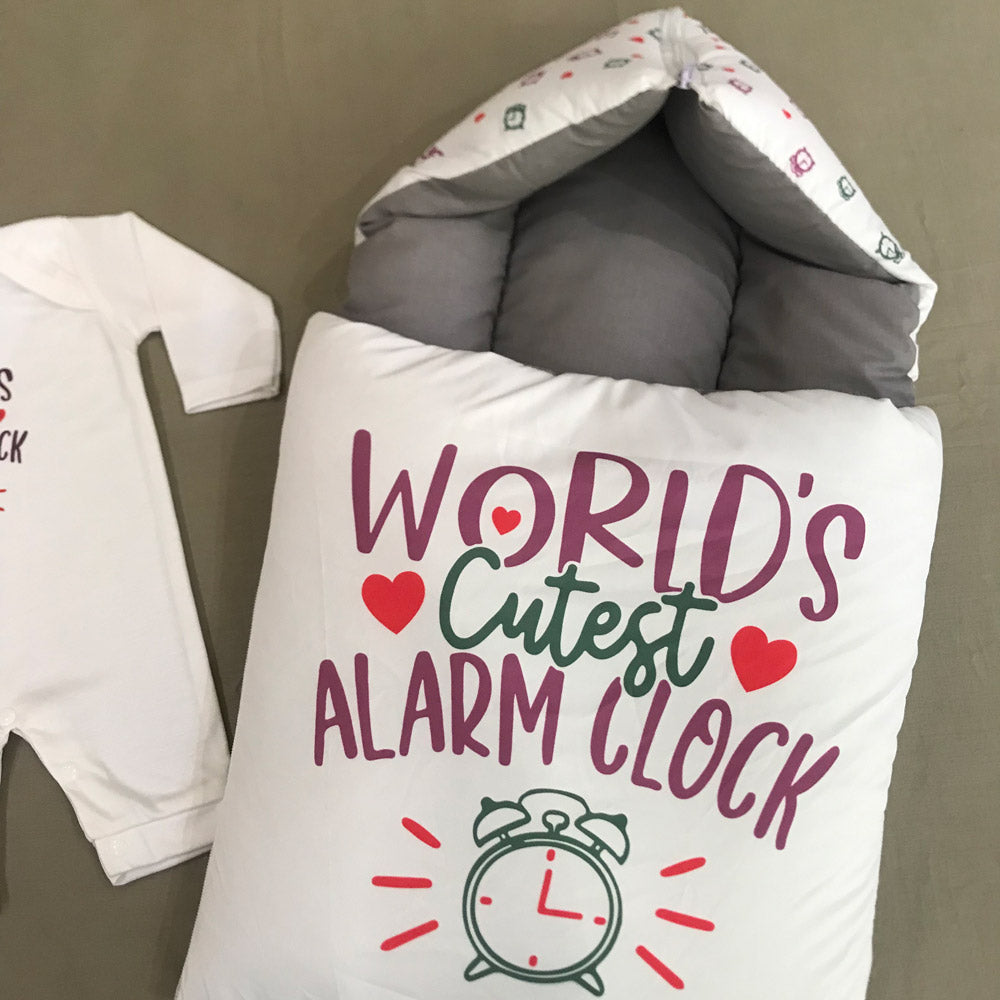 Baby Duo Carry Nest Set – Alarm Clock Design