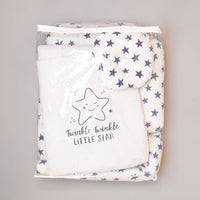 7pcs Bedding Set For Baby - Twinkle Blue Design