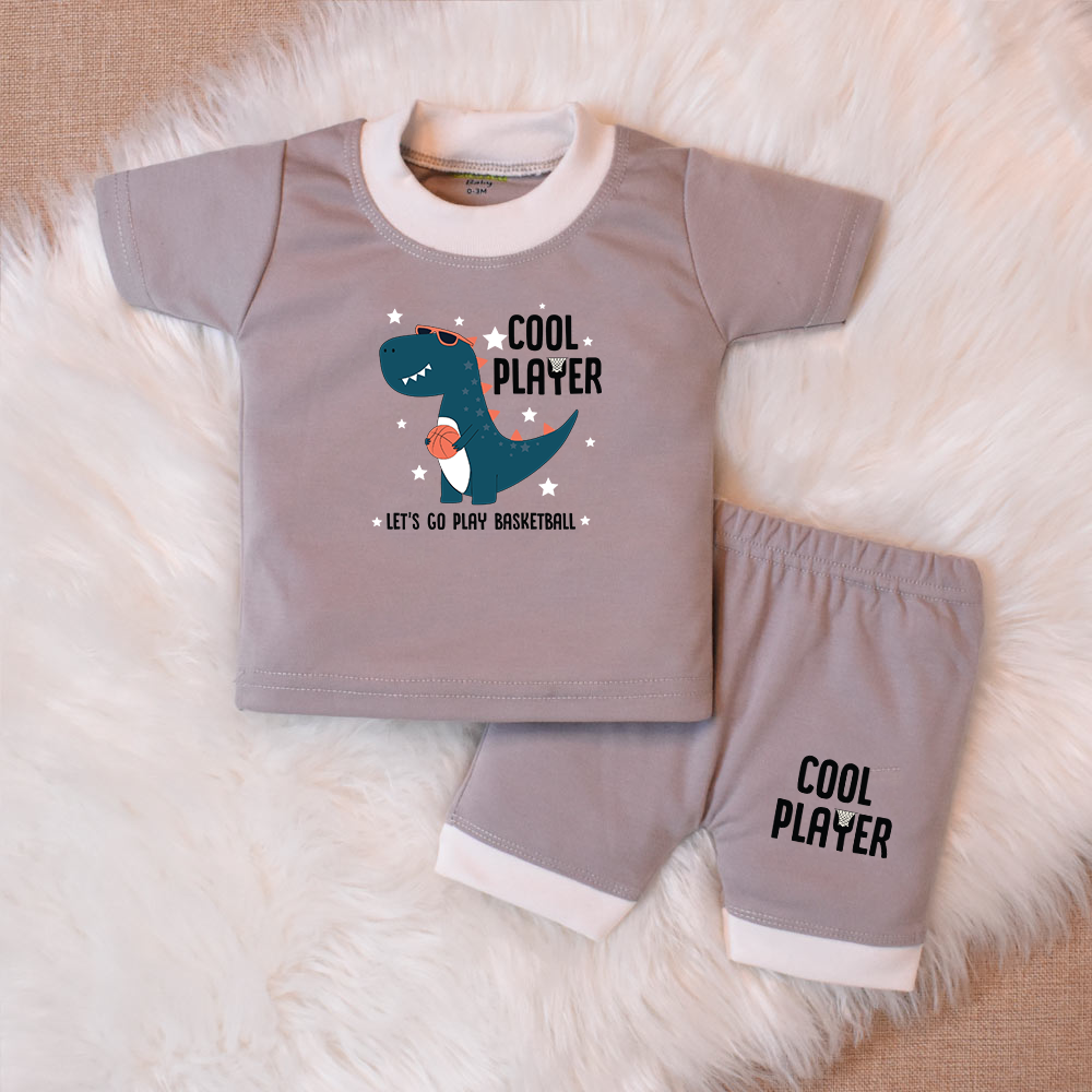 Suits For Baby – Cool Player Grey Design