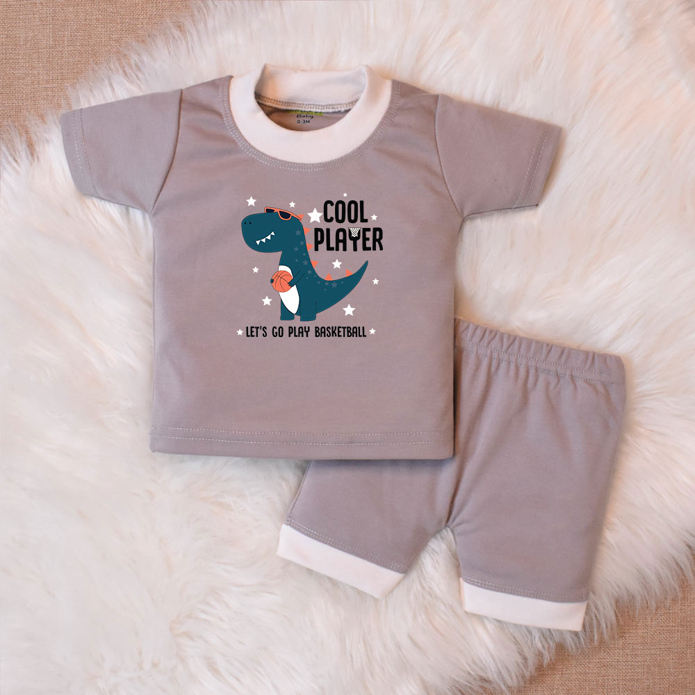 Suits For Baby – Cool Player Grey Design