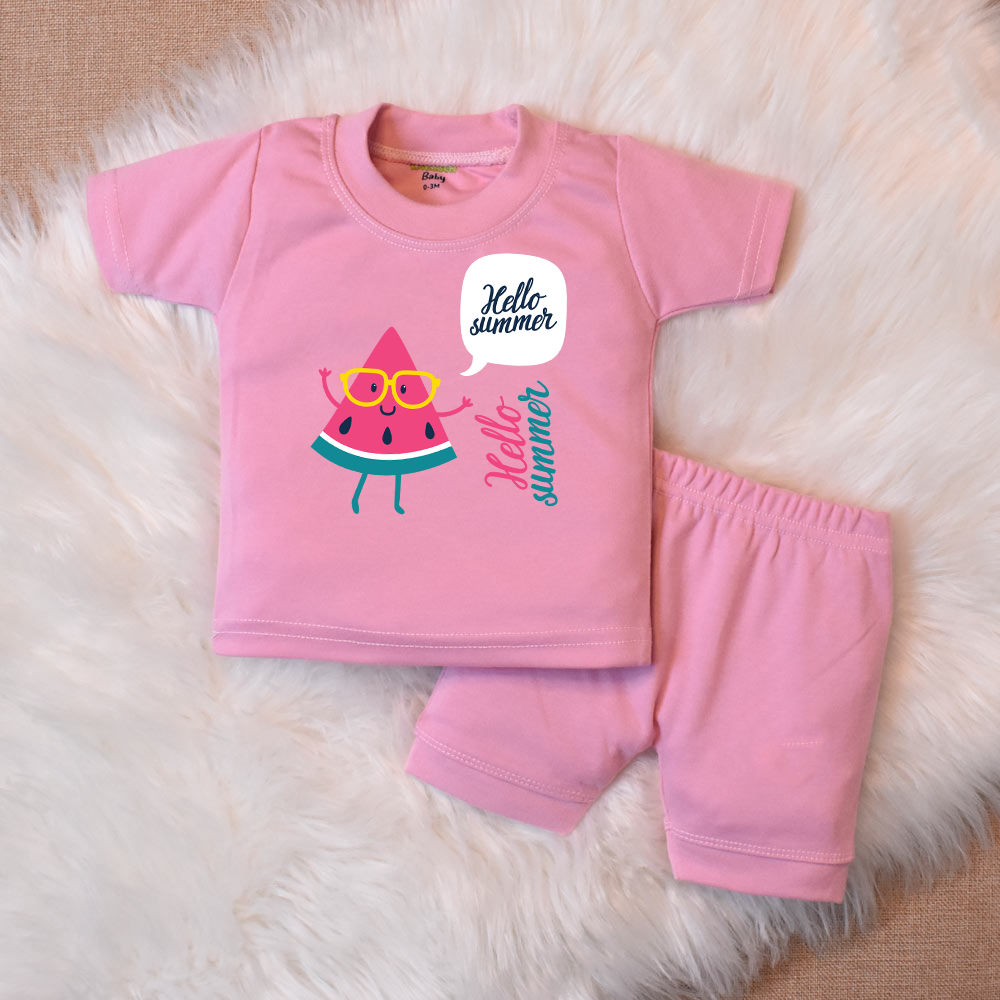 Suits For Baby – Summers Pink Design