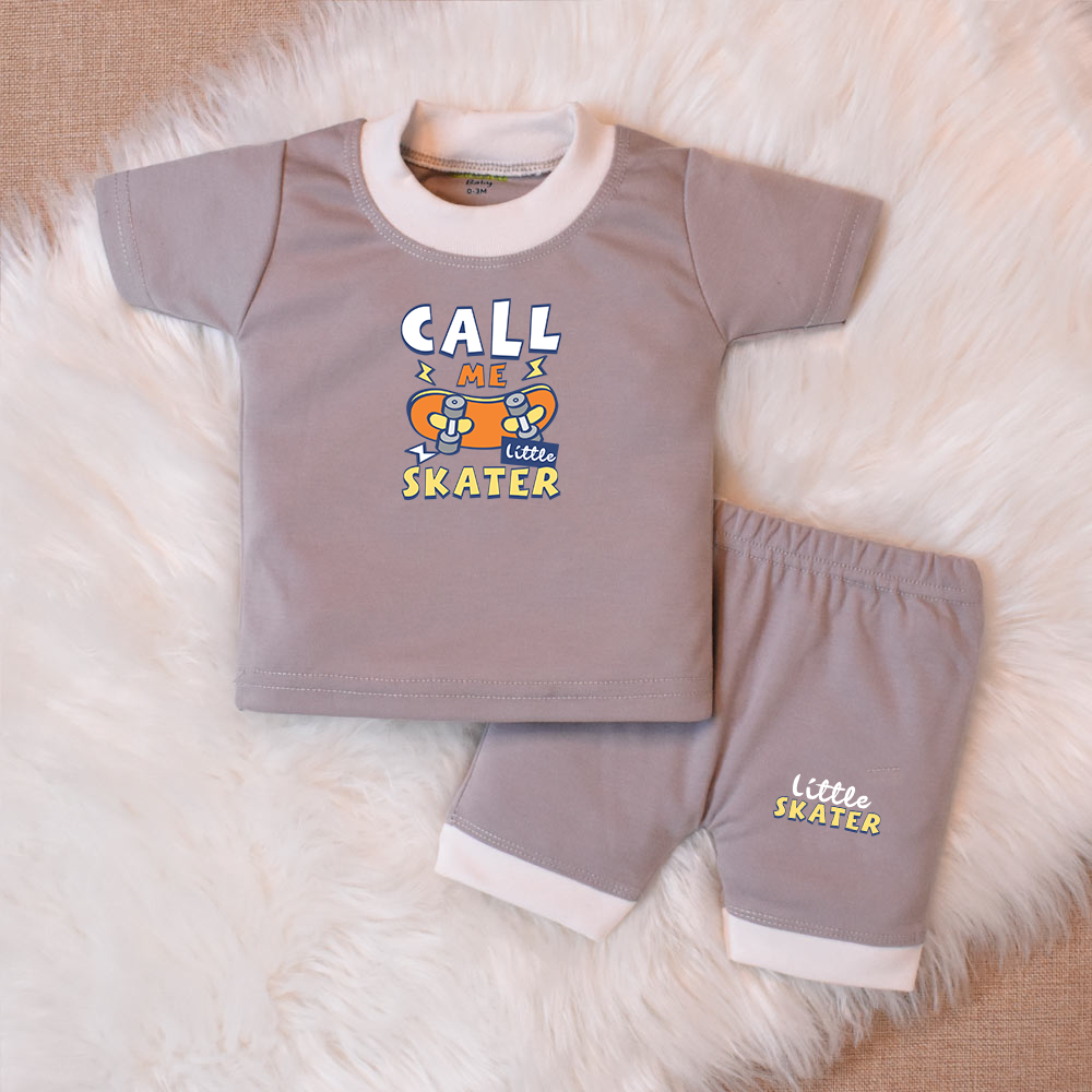 Suits For Baby – Skater Grey Design