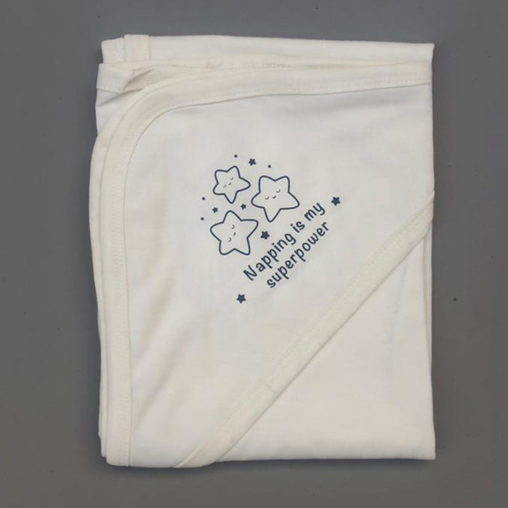 Wrapping Sheet - Napping White Design