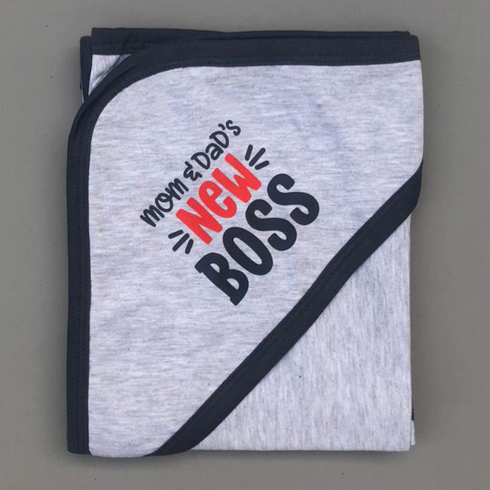 Wrapping Sheet - New Boss Grey Design