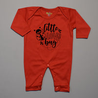 Romper For Baby – Half Leg Red Bug