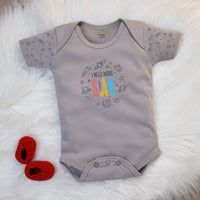 Baby Romper Space Design Grey